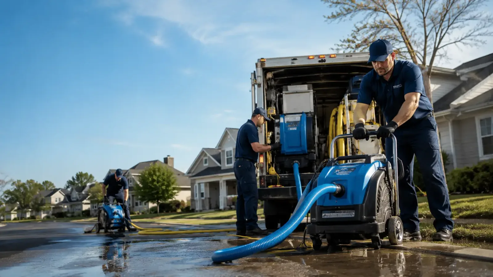 Flood Damage Cleanup in Columbia Cross Roads, PA